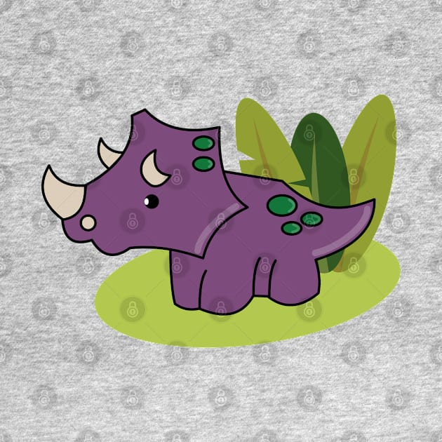 Baby Triceratops by Warp9